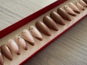 Ręcznie malowane sztuczne paznokcie,press on nails