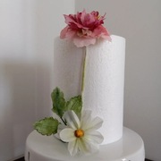 Kwiaty papierowe waflowe 