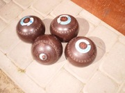 Zabytkowe Kule do Bowlingu Sygnowane Rarytas.