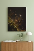 Fotoobraz na płótnie 50x70 – Mech | Natura | Prezent Ciemna zieleń