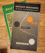 Roztocze Środkowe + Roztocze od Kraśnika do Lwowa. - 2 x mapa turystyczna 