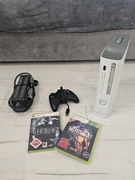 Xbox 360 FAT 20GB – zestaw + pad + 2 gry