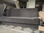 Kanapa grafitowa, rozkładana