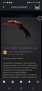Talon knife Crimson web