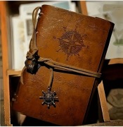 Notatnik Notes -skórzany ,stylowy