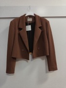 Żakiet Lemonada brąz 38 Project Runway 