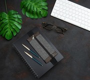 Etui na długopisy z gumką do notatników B5 i A4