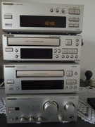 ONKYO WIEŻA CD RADIO KASETA WZMACNIACZ 