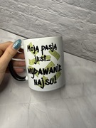 Kubek MOJĄ PASJĄ JEST WYDAWANIE HAJSU 330ml