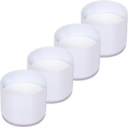 Podpórki do mebli 7 cm białe Stal Węglowa podwyższenie łóżka sofy szafy 