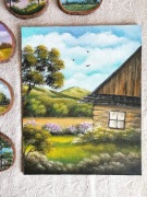 24x30 Góry Farby akrylowe Tablica malarska 