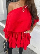 SUKIENKA DAMSKA KOKTAJLOWA GLAMOUR LA DIVA KOLEKCJA PREMIUM