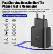 Szybka ładowarka PD 45W do Samsung z kablem USB-C 1m Szybkie ładowanie