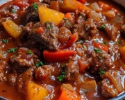 Gulasz obiad 1 porcja ziemniaki + sos