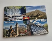 Magnes na lodówkę Karpacz Śnieżka Szklarska Poręba Wang Wodospad Dziki(24)