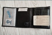 Portfel skórzany dawnych lat NOWY