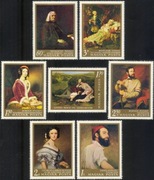 Malarstwo kompletna seria ** z 1967 roku czyste 