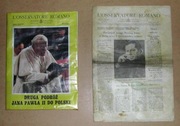 "L'osservatore Romano". Wyd. polskie. 1981, 1983 r. 2 szt.