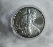 1 oz, Amerykański Orzeł, Srebrna moneta, 2009