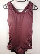 Strój kąpielowy jednoczęściowy śliwkowy 38 M sportowy BALEAF