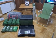 Zestaw kempingowy namiot coleman mackenzie 4 + dodatki 
