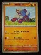 Hisuian Growlithe 099/167 Karta POKEMON TCG Scarlet & Violet Twilight Masqu