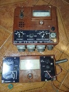 Stary złom z urządzeń pomiarowych