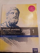 Ponad słowami 1 Podręcznik do języka polskiego część 1 i 2
