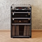 Stolik hifi, szafka RTV pod gramofon lub płyty winylowe 