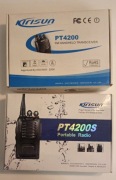 Radiotelefon krótkofalówka Kirisun Pt4200 VHF 2 szt- zestaw