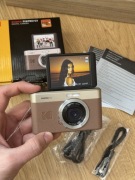 Viralowy aparat Kodak Pixpro C1 obracany ekran do selfie digicam jak nowy