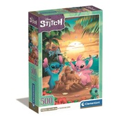 Clementoni, puzzle, Stitch and Angel, 500 el.