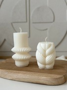 Świeca sojowa zestaw 2szt Mono prezent | noya