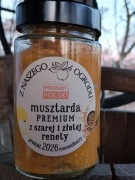 Musztarda z jabłek - szarej i złotej renety