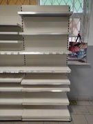 Półka biała 100 cm ABM regał sklepowy 