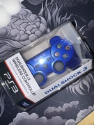 Metalic Blue Dualshock 3 ps3 Joypad Pad Limited unikat Jak nowy
