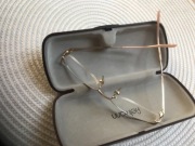 Fielmann okulary, oprawki tytanowe z etui