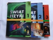 Świat fizyki - podręcznik dla gimnazjum część 1, 2, 3