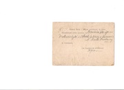 Potwierdzenie przesłania pisma do MSW wydział skarg i zażaleń- 1956 rok.