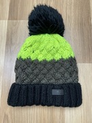 4F czapka na zimę zimowa z pomponem dla chłopca