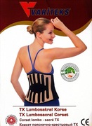 Variteks Gorset lędźwiowo-krzyżowy orteza z jonami srebra i aloesem -161 S