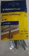 Kołek rozporowy metalowy rozkładany – 6 sztuk