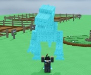 Spinozaur Grow a Garden mutacja "tranquil„