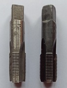 Gwintownik rurowy ręczny G3/8" TP3/8" prawoskrętny komplet 2 sztuki