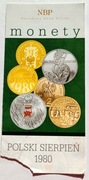 Folder Polski sierpień 1980 dla 30 zł 10 zł i 2 zł 