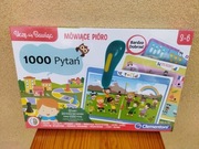Clementoni MÓWIĄCE pióro 1000 pytań gra planszowa