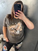 T-shirt Canyon szary grafitowy rozmiar uniwersalny