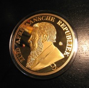 Krugerrand 1 pond pozłacana kopia