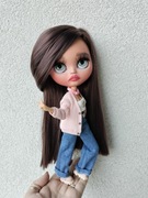 lalka Blythe, doll handmade Qbaby custom ooak bjd laleczka moda