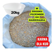 Mieszanka Pasza Karma Śrutowana Pszenica, Kukurydza, Owies, Pszenżyto 20kg